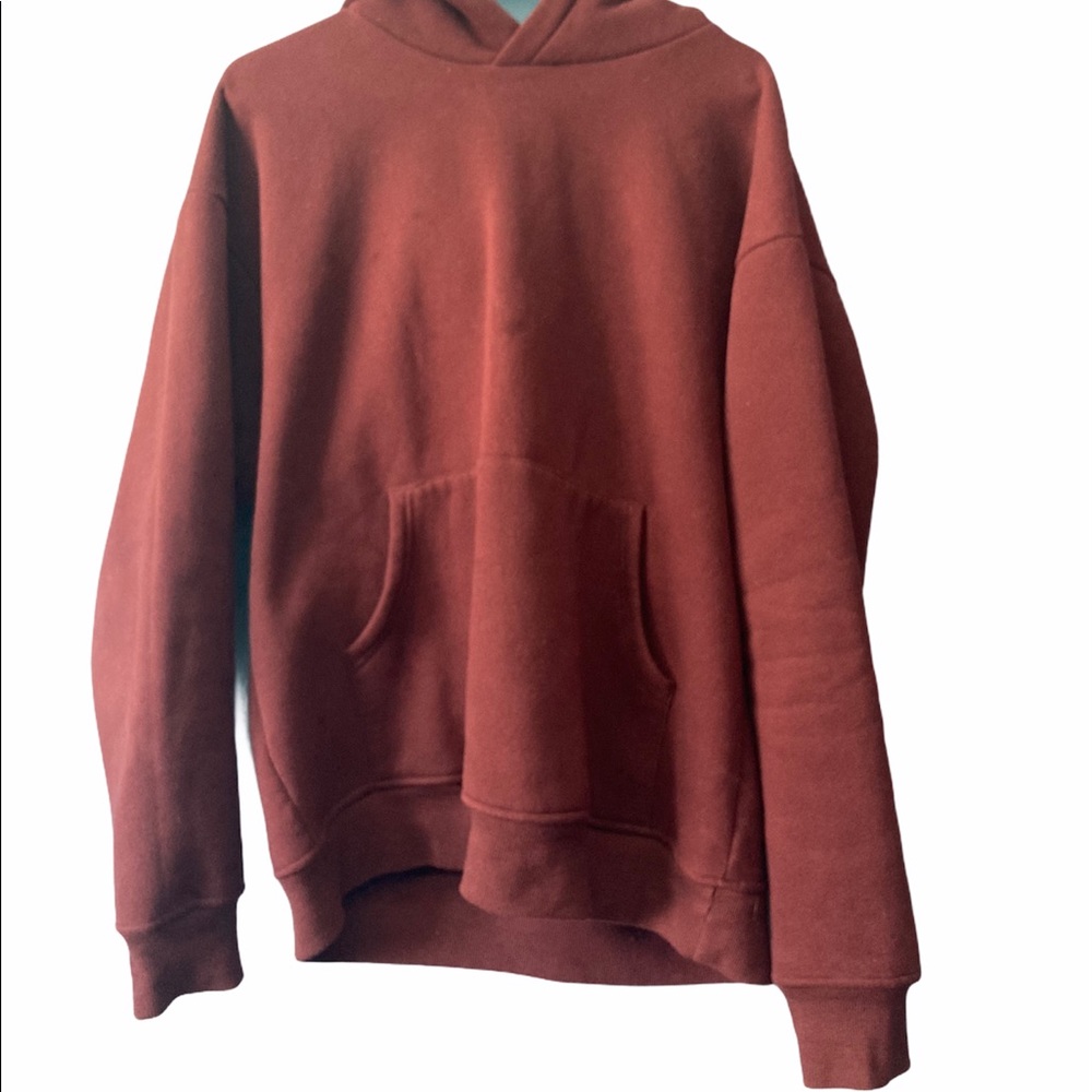 Brown heavy duty hoodie